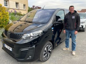 Acquisition d'un fourgon compact Fiat Scudo près de Beauvais (60)