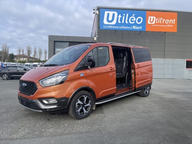 Double Cabine FORD TRANSIT CUSTOM 320 L2H1 170CV BVA ACTIVE CAB APPRO 241709