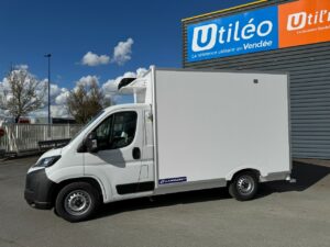 camion ducato frigo porte viande de profil