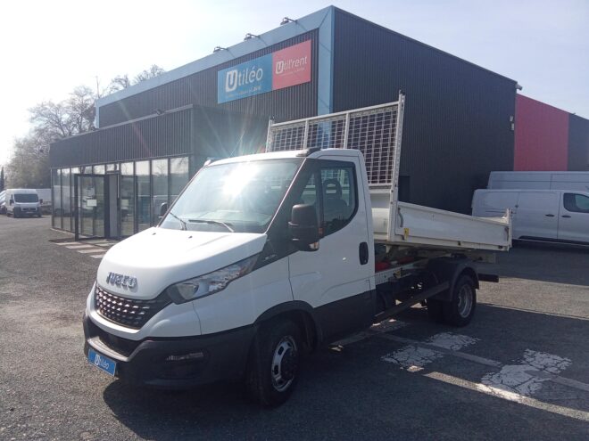 Utilitaires benne d'occasion IVECO DAILY CHASSIS CABINE CC 35 C 14 EMP 3450 QUAD-TOR BVM6 274069